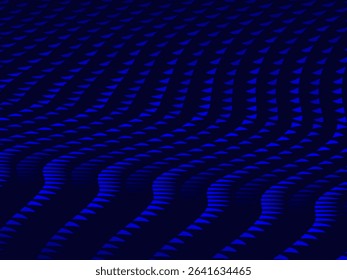 Futuristic blue abstract background. Geometric gradient blue pattern forms abstract vector background. Modern blue background, perfect for cards, banners, brochures, websites, technology, etc.