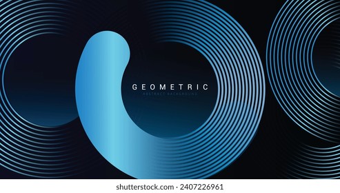 Fondo abstracto azul futurista con líneas de diagonal azul brillante moderno. Diseño de líneas de rayas geométricas. concepto de tecnología. espacio para el texto.