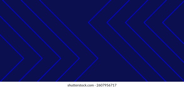 Futuristic Blue arrow Abstract Technology Background. Modern blue gradient geometric lines pattern. Futuristic technology concept.