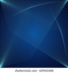 Futuristic blue background design