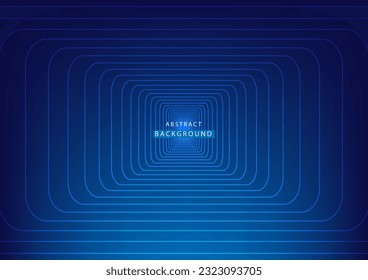 Futuristic blue background design. Abstract line high tech frame. Concept technology, modern, big data, Ai, network, business, online, financial, presentation, template