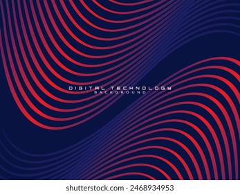 Futuristic blue background digital technology, cyber nano information, abstract communication, future technology data innovation, internet network speed connection.