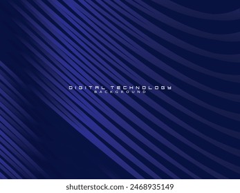 Futuristic blue background digital technology, cyber nano information, abstract communication, future technology data innovation, internet network speed connection.