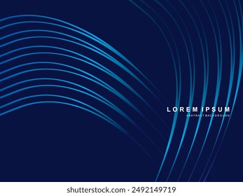 Futuristic blue background digital technology, cyber nano information, abstract communication, future technology data innovation, internet network speed connection.