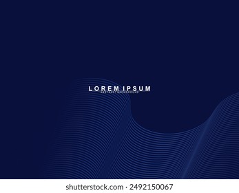 Futuristic blue background digital technology, cyber nano information, abstract communication, future technology data innovation, internet network speed connection.