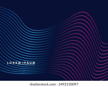 Futuristic blue background digital technology, cyber nano information, abstract communication, future technology data innovation, internet network speed connection.