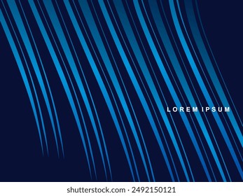 Futuristic blue background digital technology, cyber nano information, abstract communication, future technology data innovation, internet network speed connection.