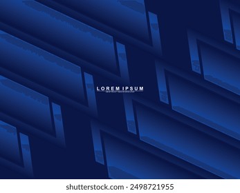 Tecnología digital de fondo azul futurista, información nano cibernética, comunicación abstracta, innovación de datos de tecnología futura, conexión de velocidad de red de Internet.