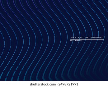 Futuristic blue background digital technology, cyber nano information, abstract communication, future technology data innovation, internet network speed connection.