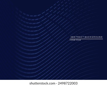 Tecnología digital de fondo azul futurista, información nano cibernética, comunicación abstracta, innovación de datos de tecnología futura, conexión de velocidad de red de Internet.