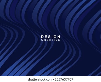 Futuristic blue background digital technology, cyber nano information, abstract communication, future technology data innovation, internet network speed connection. Curved blue background.