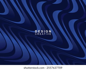Futuristic blue background digital technology, cyber nano information, abstract communication, future technology data innovation, internet network speed connection. Curved blue background.