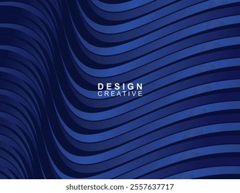 Futuristic blue background digital technology, cyber nano information, abstract communication, future technology data innovation, internet network speed connection. Curved blue background.