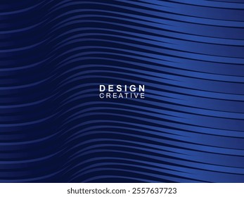 Futuristic blue background digital technology, cyber nano information, abstract communication, future technology data innovation, internet network speed connection. Curved blue background.
