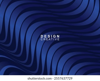 Futuristic blue background digital technology, cyber nano information, abstract communication, future technology data innovation, internet network speed connection. Curved blue background.
