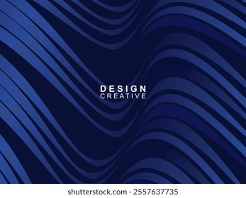 Futuristic blue background digital technology, cyber nano information, abstract communication, future technology data innovation, internet network speed connection. Curved blue background.