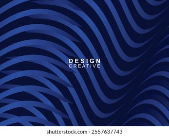 Futuristic blue background digital technology, cyber nano information, abstract communication, future technology data innovation, internet network speed connection. Curved blue background.