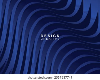 Futuristic blue background digital technology, cyber nano information, abstract communication, future technology data innovation, internet network speed connection. Curved blue background.