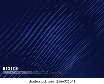 Futuristic blue digital technology background, nano cyber information, abstract communication, future technology data innovation, internet network speed connection. Editable strokes.