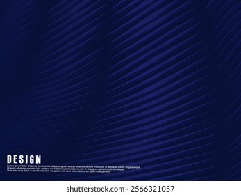 Futuristic blue digital technology background, nano cyber information, abstract communication, future technology data innovation, internet network speed connection. Editable strokes.