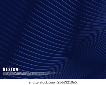 Futuristic blue digital technology background, nano cyber information, abstract communication, future technology data innovation, internet network speed connection. Editable strokes.