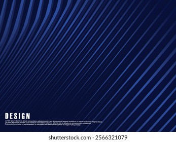 Futuristic blue digital technology background, nano cyber information, abstract communication, future technology data innovation, internet network speed connection. Editable strokes.