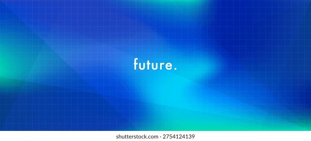 Futuristic blue gradient technology background with transparent geometric triangles, subtle grid texture. Modern digital design with text Future for innovation banners, tech digital presentations - Powered by Shutterstock - Get 15% off with code: PIKWIZARD15
