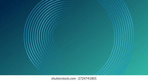 Entorno de estudio de gradiente verde azul futurista con paredes y piso reflectantes, acentos de iluminación de neón, tonos oscuros que transmiten velocidad, innovación y atmósfera de tecnología digital avanzada.