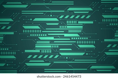 futuristic blue light background design for banner, web, poster technology theme concept	