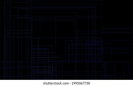 Futuristische blaue Neon-Farbverlauf blockiert Hintergrund für Geschäftsunternehmen, Finanzunternehmen, Social-Media-Kanäle, Webbanner, Plakate, Cover, Thumbnails, Datenwissenschaft, Krypto, Technik, Stockzeichen