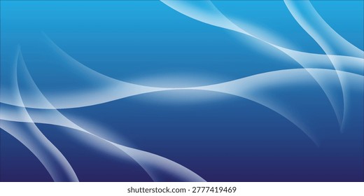 Futuristic blue ocean gradient wallpaper abstract deep dark navy underwater background with neon aquatic glow and immersive digital atmosphere, creative background