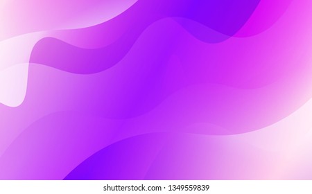 Futuristic Blue Purple Color Design Geometric Wave Shape. For Elegant Pattern Cover Book. Vector Illustration with Color Gradient