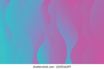 Futuristic blue and purple gradient background with curvy elements. Suitable for wallpaper, banner, cover, card, and backdrop.