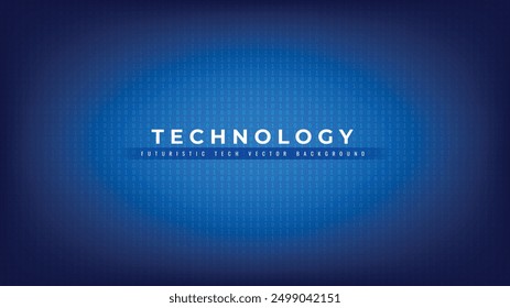 Futuristic Blue and Purple Technology Vector Background Illustration with Gradient Mesh bg