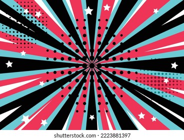 "Futuristic blue red vector black background contrast color border digital dynamic elegant technology web poster card template  service