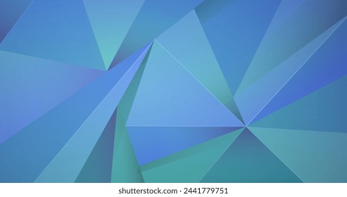 Futuristic blue shapes background vector design in eps 10 