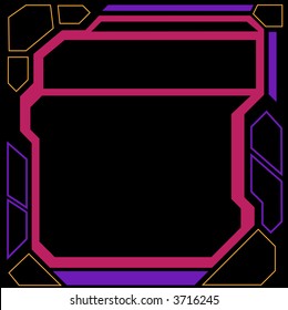 Futuristic Border