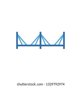 Futuristic bridge architecture 