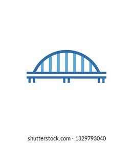 Futuristic bridge architecture 