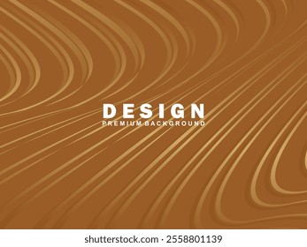 Futuristic brown lines abstract background. Geometric brown lines form abstract vector background. Brown modern background.	