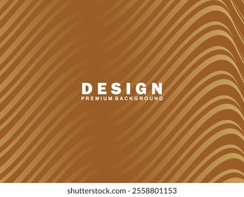 Futuristic brown lines abstract background. Geometric brown lines form abstract vector background. Brown modern background.	