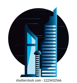 futuristic building innovation