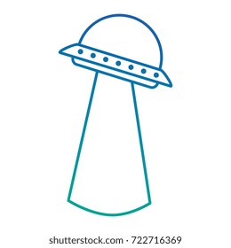 futuristic building isolated icon