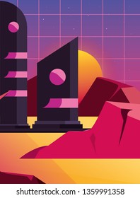 futuristic building modern