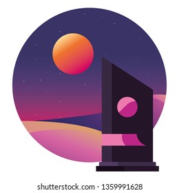futuristic building modern