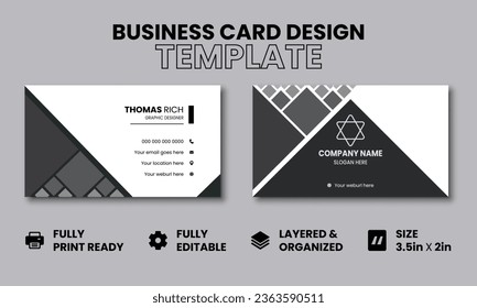Futuristic business card design. Modern vector pattern. Premium texture with Vector design