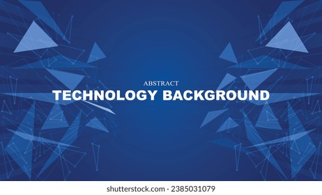 Futuristic and captivating abstract tech background, featuring dynamic shapes and technological elements. This composition adds a touch of innovation and modernity to your design projects.