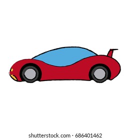 futuristic car vehicle smart autonomous side view