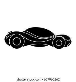 futuristic car vehicle smart autonomous side view