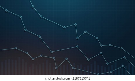 2,474 Downward line graph Images, Stock Photos & Vectors | Shutterstock